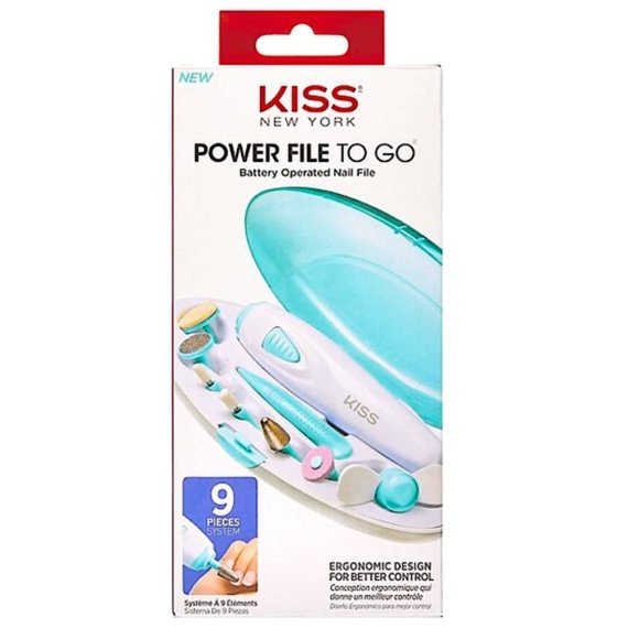 🎉💕HP💕🎉🆕 KISS POWER FILE TO GO Battery Operated Nail File